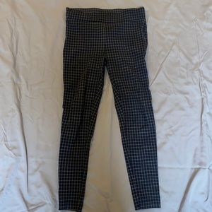 Plaid legging pants